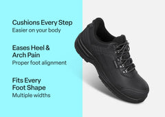 Slate Hands-Free Work Shoes - Black