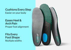 OFG Men's Orthotic Insoles